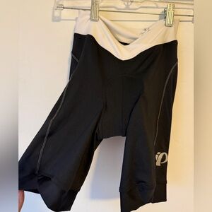 NWT Pearl Izumi Black and White Cycling Shorts